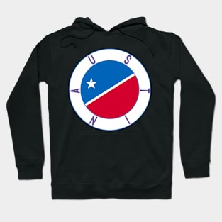 Austin Flag Decal Hoodie